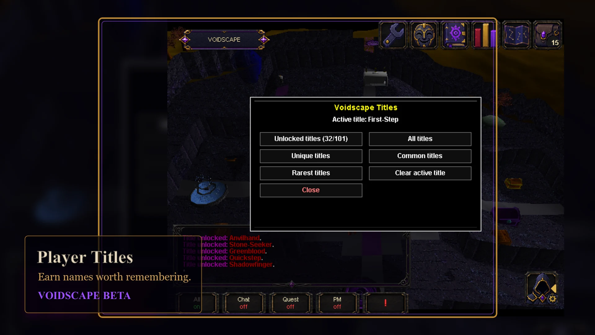Voidscape: Classic MMORPG screenshot