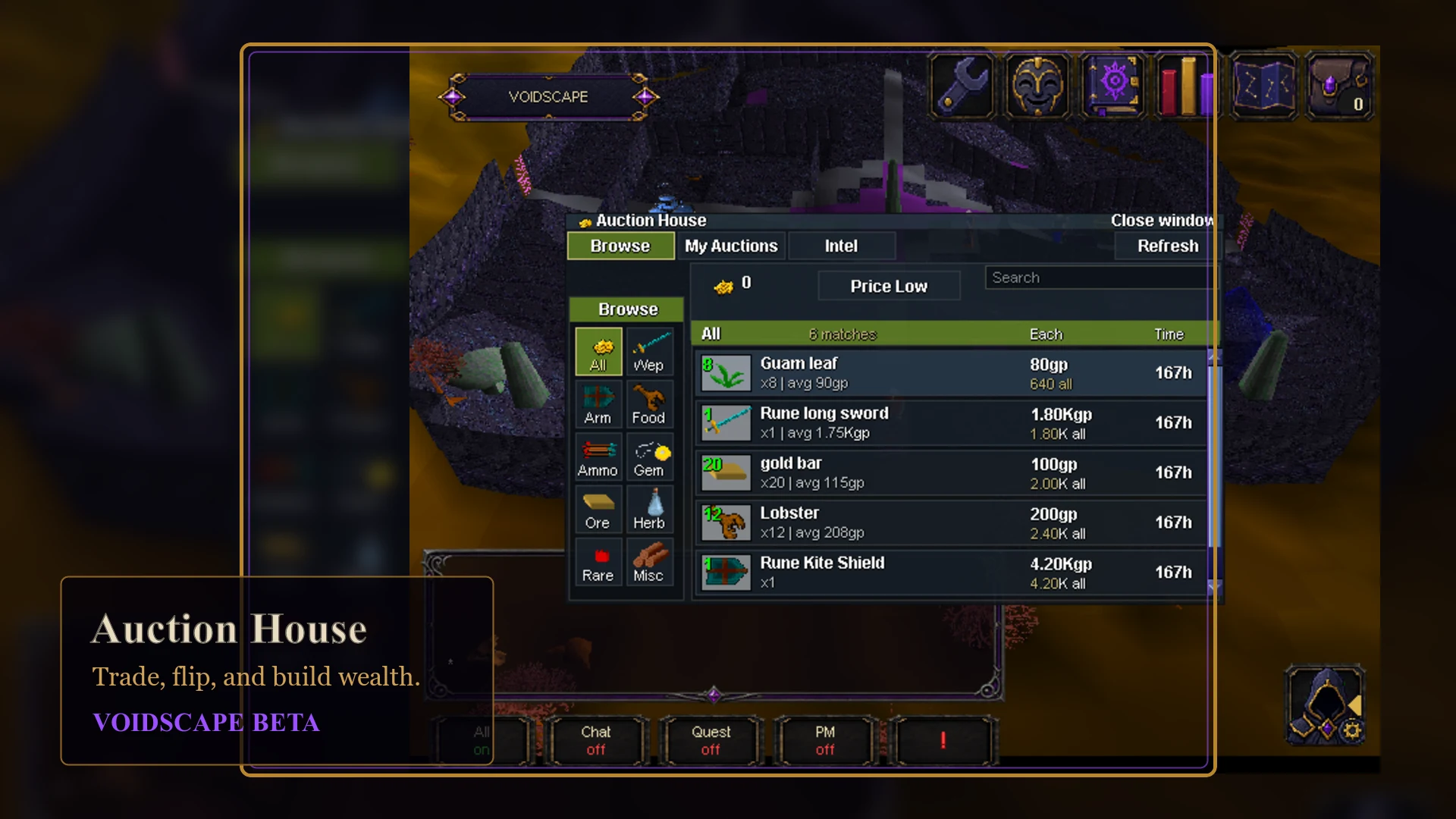 Voidscape: Classic MMORPG screenshot